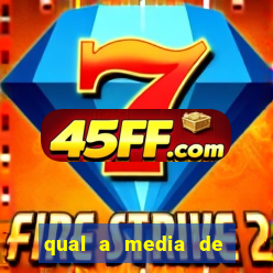 qual a media de escanteio por jogo